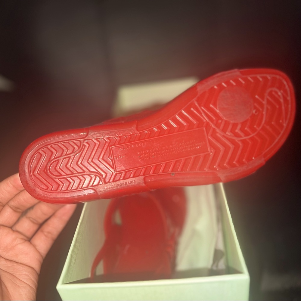 Off-White Jelly Logo Slingback - Picture 4 of 5